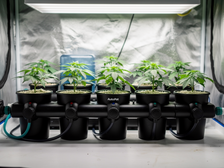 AutoPot Easy2Grow System Test zeigt einfache stromlose Bewässerung für Grow-Projekte