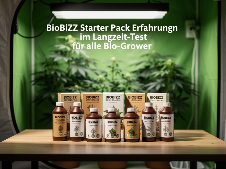 BioBizz Starter Pack mit organischen Düngerflaschen für nachhaltigen Bioanbau