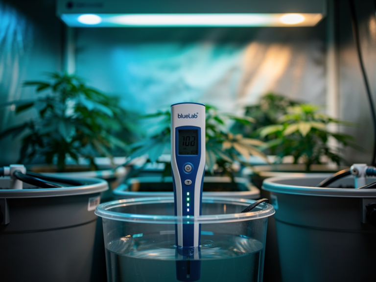 Bluelab Truncheon EC-Messgerät im Praxischeck für präzise Nährstoffkontrolle im Anbau