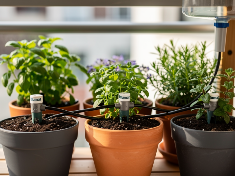 Blumat Classic XL Bewässerungssystem mit Tonkegel für automatische Pflanzenbewässerung