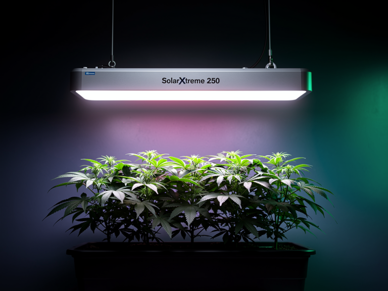 California Lightworks SolarXtreme 250 LED Grow-Lampe im Praxistest mit Vollspektrum