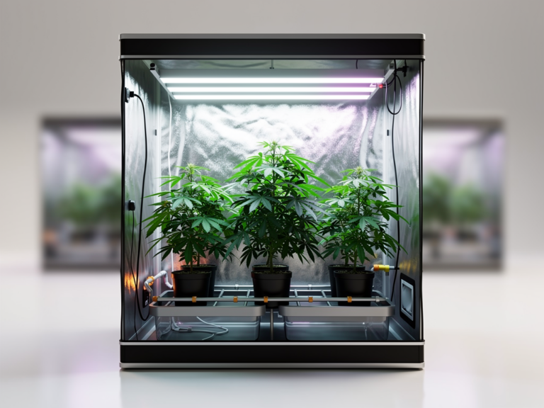 Dripper Grow Tent 120x120 robustes Growzelt für Indoor-Anbau mit guter Verarbeitung
