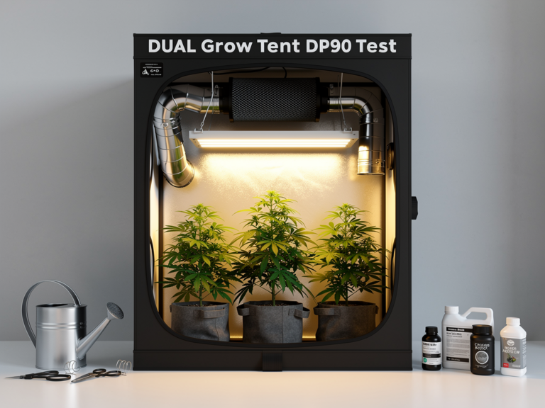 DUAL Grow Tent DP90 von Secret Jardin robustes kompaktes Indoor-Grow-Zelt