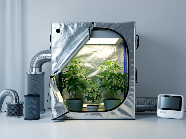 So schlägt sich das Dutchtent Grow Tent Silver in Alltag und Kostenanalyse Dutchtent Grow Tent Silver 60x60x160 cm stabil mit hoher Lichtreflexion im Test