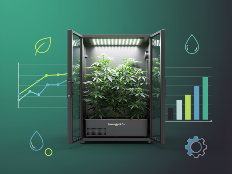 Greencube G-Pro Test Erfahrungen und praktische Tipps für optimale Erträge Greencube G-Pro Growbox 120x120x200cm robust mit reflektierendem Innenmaterial und Belüftungsöffnungen