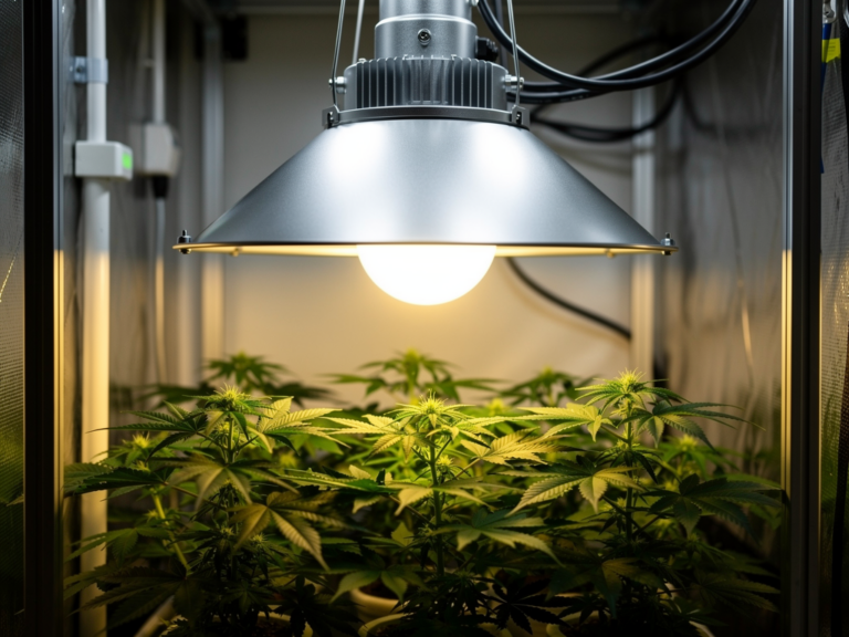 Growatt HPS 600W Reflektorlampe für energieintensives Indoor Growing mit hohen Erträgen