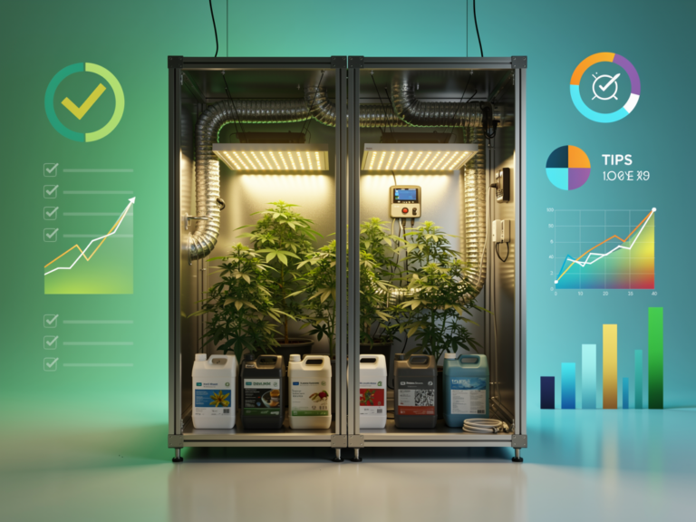 GrowPRO 2.0 S Growbox mit effizientem Lichtmanagement und robuster Verarbeitung
