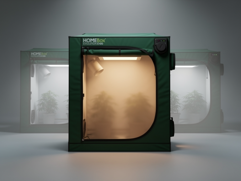 Growzelt HOMEbox Evolution E100 stabil und reflektierend im Praxistest