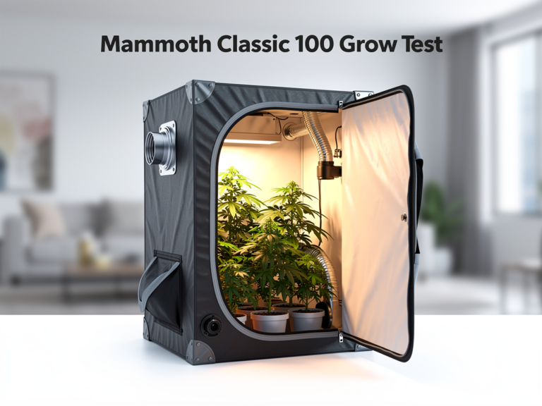 Mammoth Classic 100 Growzelt stabile Konstruktion ideale Lösung für Einsteiger im Indoor-Growing