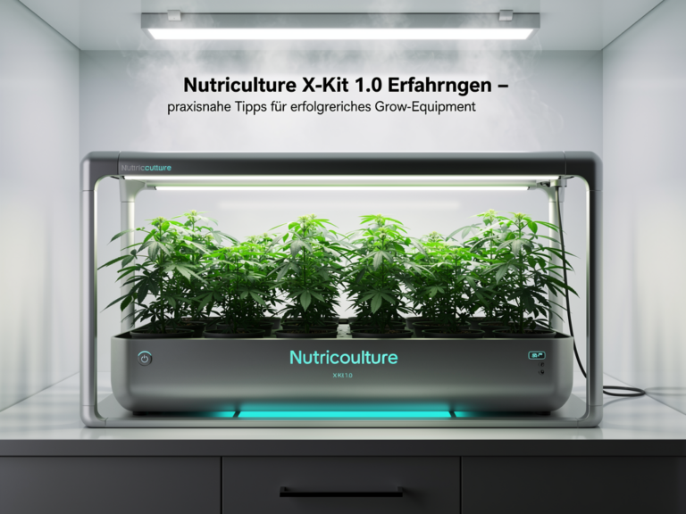 Nutriculture X-Kit 1.0 kompaktes aeroponisches Grow-Equipment für einfache Pflanzenaufzucht