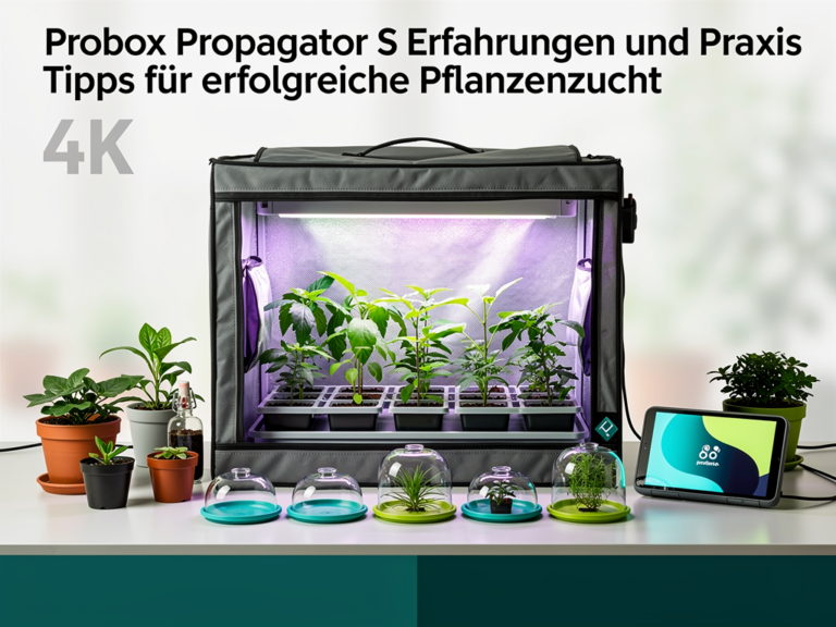 Probox Propagator S kompakter Anzuchtkasten für erfolgreiche Pflanzenzucht im Praxistest