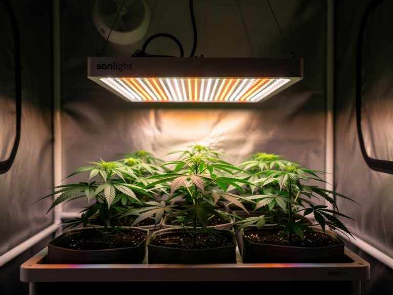 SANlight EVO 3-60 1.5 LED Growlampe in 60x60 cm Growbox LED Panel