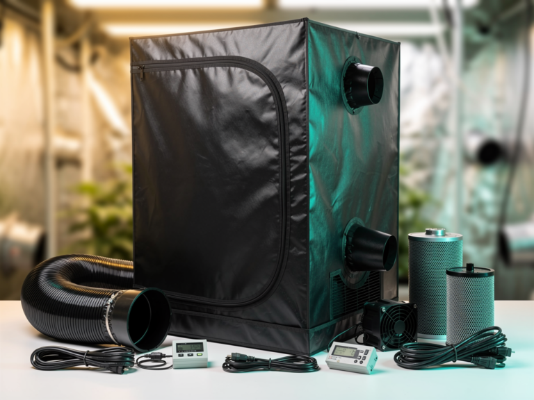 Secret Jardin Dark Room DR150 Profi-Growzelt mit lichtdichter Bauweise und stabiler Konstruktion