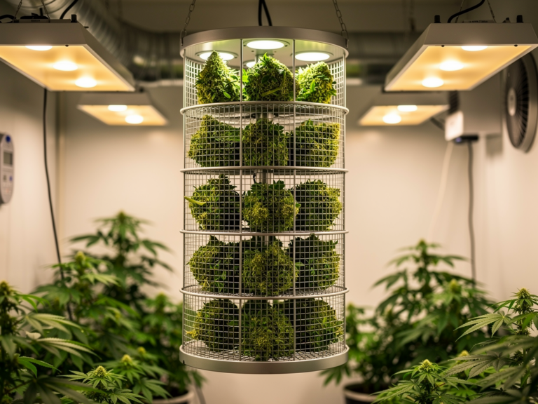 Secret Jardin Netztrockner im Test effizientes Trocknen im Growraum mit modularen Etagen