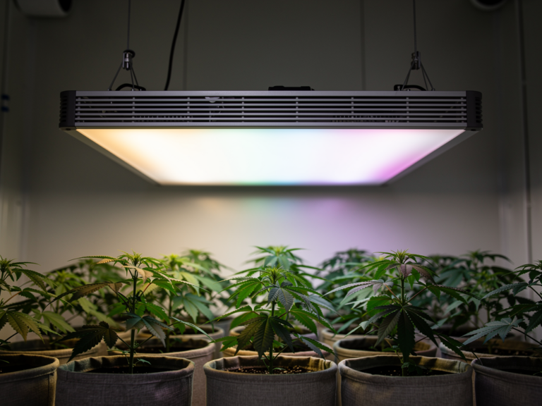 SpectraGrow P Series 200W LED Grow Lampe mit effizientem Vollspektrumlicht für Pflanzen
