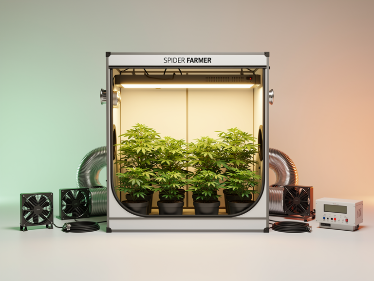 Spider Farmer Growzelt SF-1000 im Test mit stabilem Design und Lichtdichtigkeit