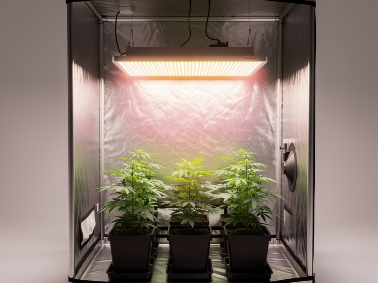 Spider Farmer SE3000 LED Grow Lampe für 90x90cm Growzelt im Test