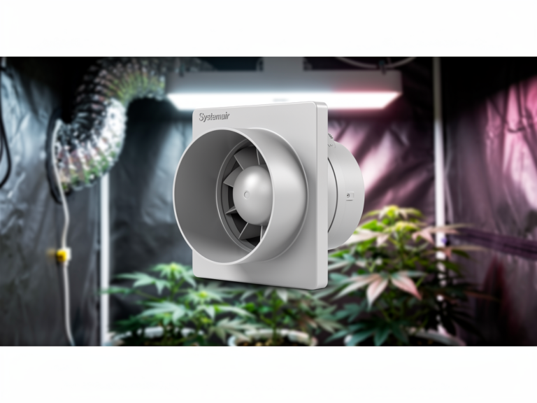 Systemair RVK A1 125mm Abluftventilator im Grow-Equipment Praxistest Erfahrungen