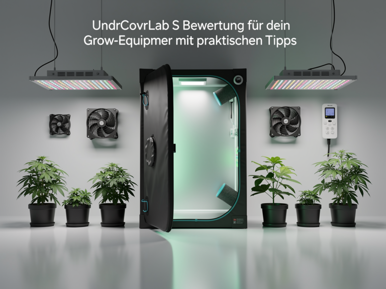 UndrCovrLab S kompakte Growbox mit einfacher Montage und hochwertigem Innenfutter